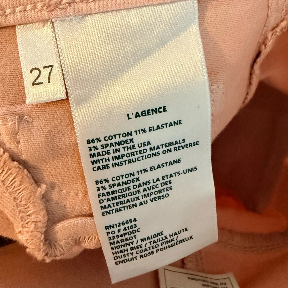 L'AGENCE Coral Skinny Jeans - Picture 4 of 4